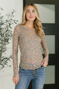 Easy Lovin' Mesh Layering Top